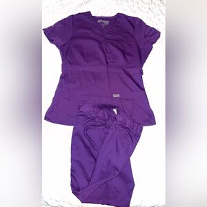 Grey’s Anatomy Purple Scrub Set